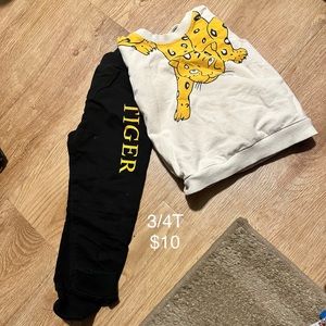 Super cute tiger set